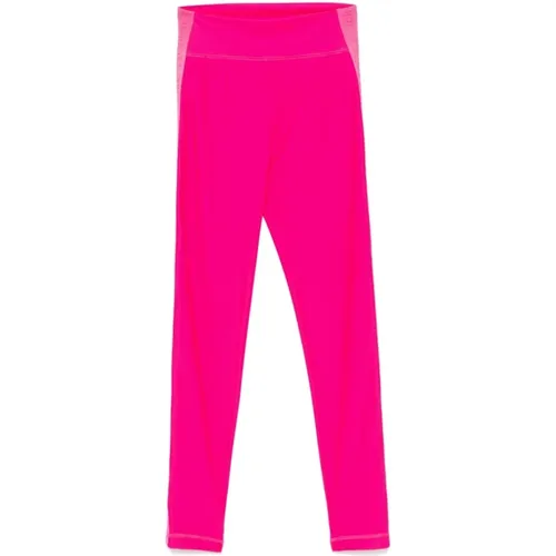 Fuchsia Leggings für Frauen , Damen, Größe: 3XS - Versace Jeans Couture - Modalova