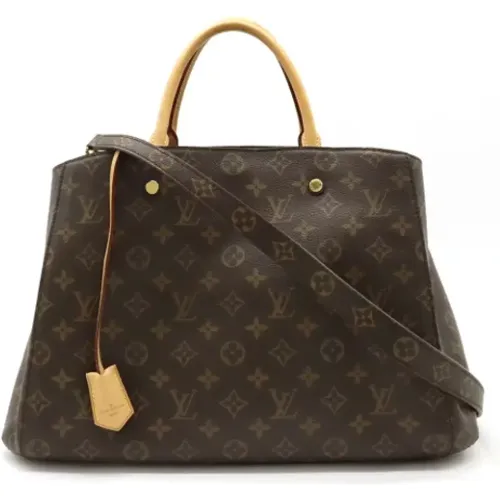 Pre-owned Tote Bags, female, , Size: ONE SIZE Pre-owned Canvas louis-vuitton-bags - Louis Vuitton Vintage - Modalova