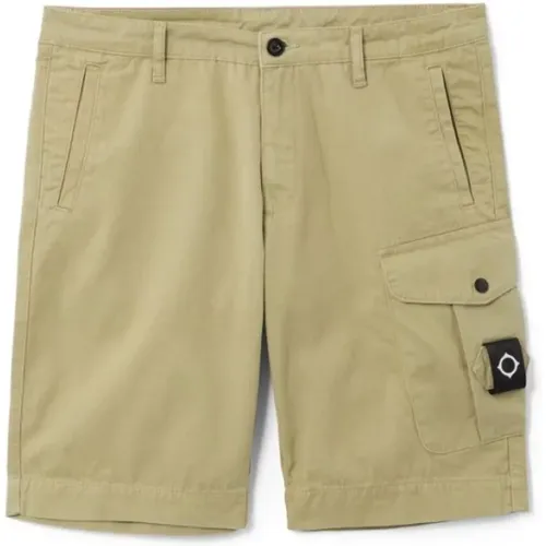 Cargo Shorts with Snap Fastening Pockets , male, Sizes: XL, L - Ma.strum - Modalova