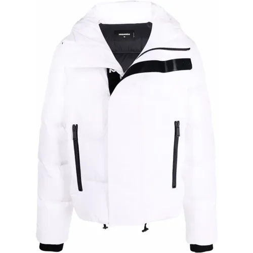 Padded Logo Jacket , male, Sizes: S, L, M, XL - Dsquared2 - Modalova
