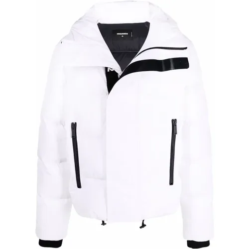 Padded Logo Jacket , male, Sizes: S, L, XL - Dsquared2 - Modalova