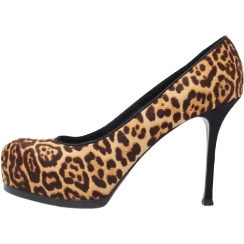 Pre-owned Stoff heels , Damen, Größe: 39 1/2 EU - Yves Saint Laurent Vintage - Modalova
