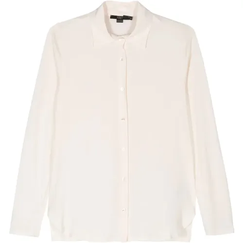 Stylish Cream Shirt , female, Sizes: XS - Seventy - Modalova