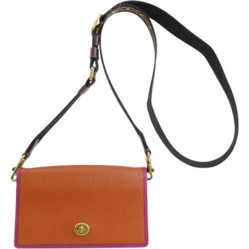 Pre-owned Cross Body Bags, female, , Size: ONE SIZE Pre-owned Leather wallets - Coach Pre-owned - Modalova