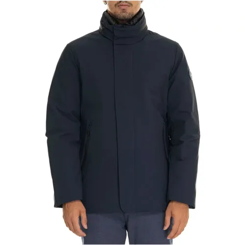 Windproof Coat with Removable Bib , male, Sizes: L, XL, M, 2XL, 3XL - Harmont & Blaine - Modalova