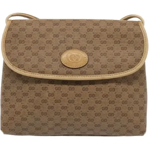 Pre-owned Cross Body Bags, female, , Size: ONE SIZE Pre-owned Leather gucci-bags - Gucci Vintage - Modalova