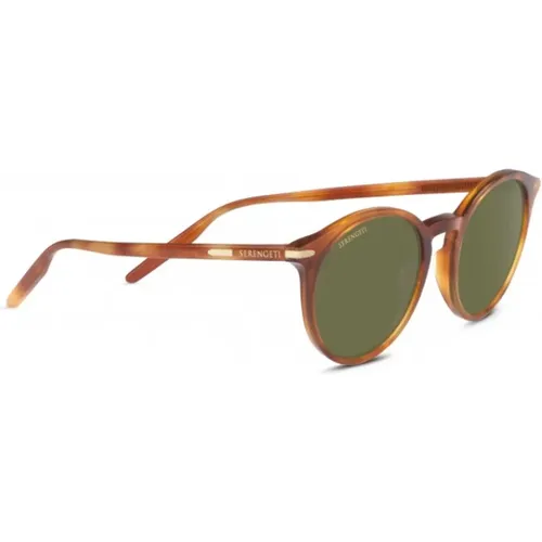 Leonora 8955 Sunglasses , male, Sizes: 48 MM - Serengeti - Modalova