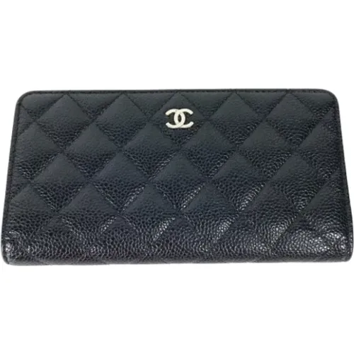 Pre-owned Wallets, female, , Size: ONE SIZE Pre-owned Leather wallets - Chanel Vintage - Modalova