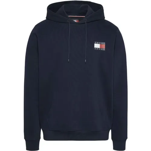 Hoodies, male, , Size: S Sweater Long Sleeve Slip-On - Tommy Hilfiger - Modalova