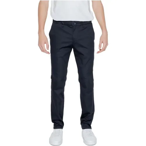 Chinos, male, , Size: W31 Stretch Cotton Blend Men's Jeans Collection - Armani Exchange - Modalova