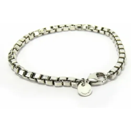 Pre-owned Jewellery, female, , Size: ONE SIZE Pre-owned Silver bracelets - Tiffany & Co. Pre-owned - Modalova