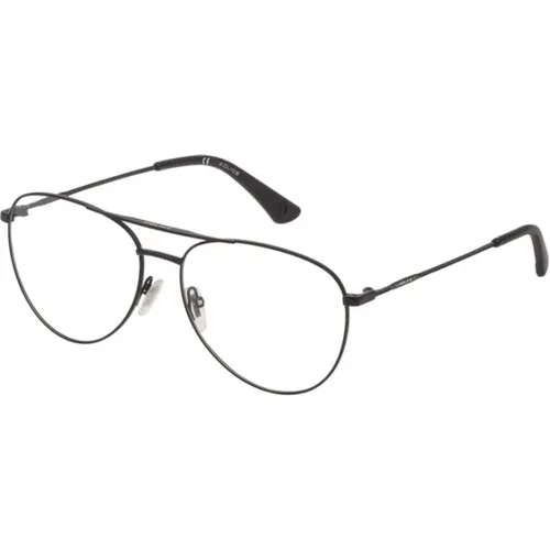 Sleek Frame Glasses , unisex, Sizes: 57 MM - Police - Modalova