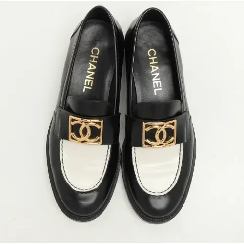 Pre-owned Leather flats , female, Sizes: 6 UK - Chanel Vintage - Modalova