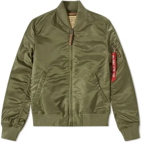 Bomberjacke , Herren, Größe: S - alpha industries - Modalova