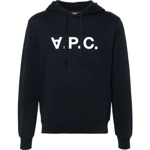 Baumwoll-Hoodie in verschiedenen Farben , Herren, Größe: L - A.P.C. - Modalova