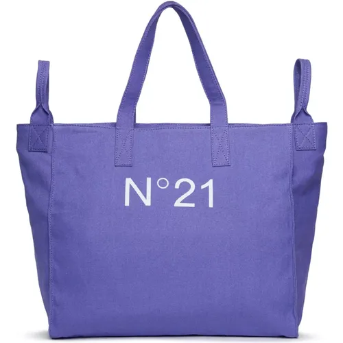 Logo Canvas Shopper Tasche N21 - N21 - Modalova