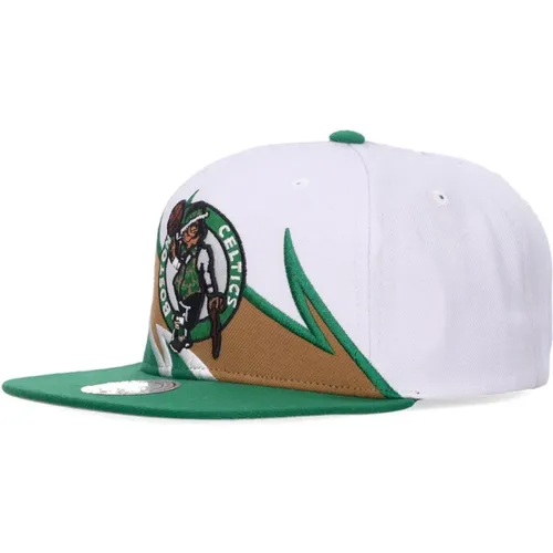 Caps, male, , Size: ONE SIZE Boston Celtics Snapback Cap - Mitchell & Ness - Modalova