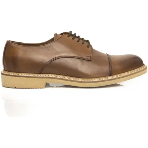 Derby Leather Shoes - Casual Style , male, Sizes: 8 UK - Cerruti 1881 - Modalova