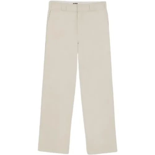 Original 874 Work Pants Ivory , male, Sizes: W28 L30, W26 L30, W30 L30 - Dickies - Modalova