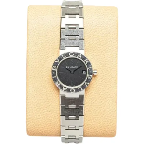 Pre-owned Watches, female, , Size: ONE SIZE Pre-owned Stainless Steel watches - Bvlgari Vintage - Modalova