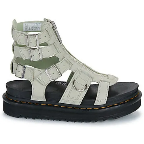 Mint Tumbled Nubuck Sandalen , Damen, Größe: 40 EU - Dr. Martens - Modalova