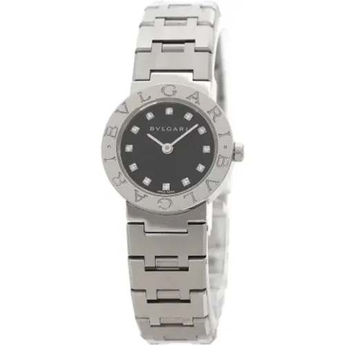 Pre-owned Watches, female, , Size: ONE SIZE Pre-owned Stainless Steel watches - Bvlgari Vintage - Modalova