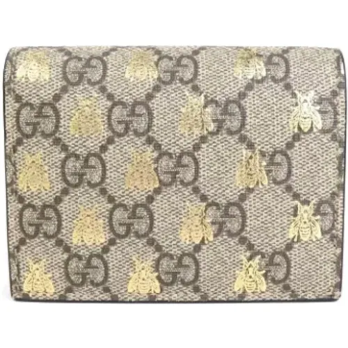 Pre-owned Canvas wallets , female, Sizes: ONE SIZE - Gucci Vintage - Modalova