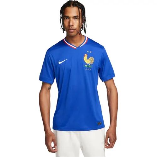 T-Shirts, male, , Size: L France Home Shirt 2024/2026 - Nike - Modalova