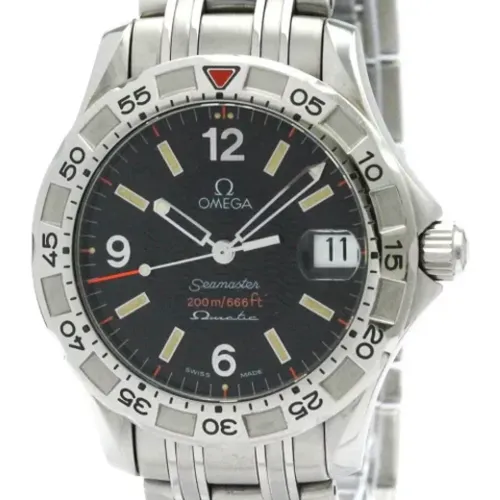 Pre-owned Watches, male, , Size: ONE SIZE Pre-owned Stainless Steel watches - Omega Vintage - Modalova