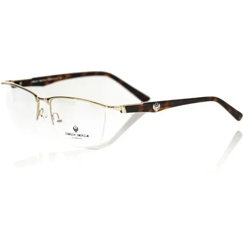 Glasses, male, , Size: ONE SIZE Clubmaster Metal Frame Glasses Havana - Frankie Morello - Modalova