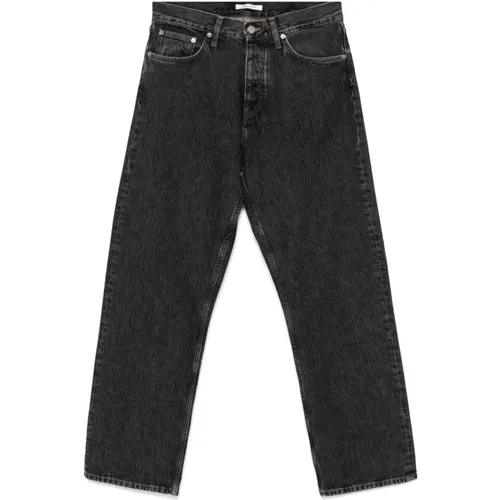 Denim Jeans Butterfly Fastening , male, Sizes: W33 L32, W34 L32, W31 L32 - Sunflower - Modalova