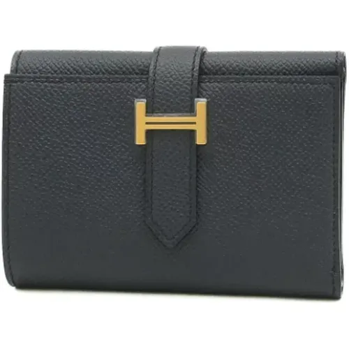 Pre-owned Wallets, female, , Size: ONE SIZE Pre-owned Canvas wallets - Hermès Vintage - Modalova