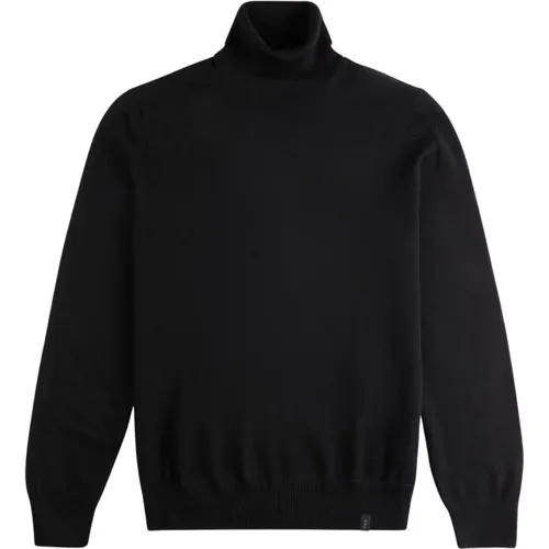 Turtlenecks, male, , Size: M Woolen Dolcevita Sweater - Fay - Modalova