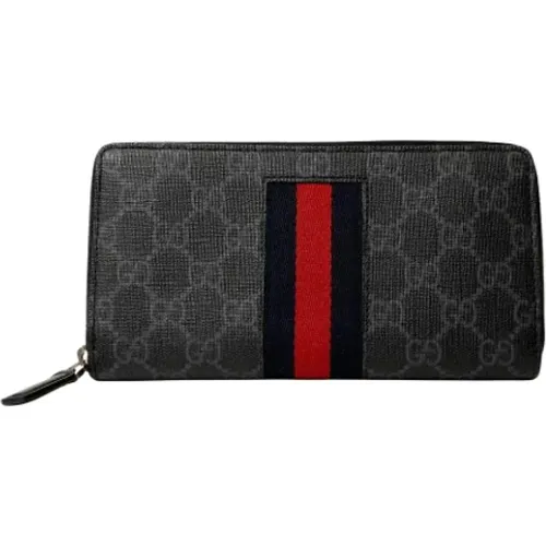 Pre-owned Wallets, male, , Size: ONE SIZE Pre-owned Fabric wallets - Gucci Vintage - Modalova