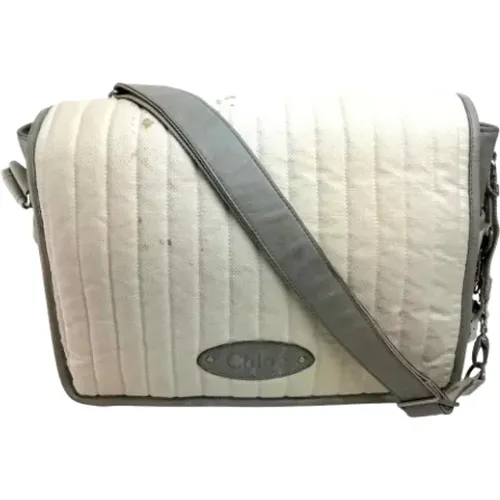 Pre-owned Cross Body Bags, female, , Size: ONE SIZE Pre-owned Fabric shoulder-bags - Chloé Pre-owned - Modalova