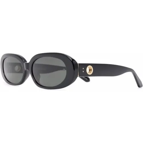 SUN Sunglasses , female, Sizes: 59 MM - Linda Farrow - Modalova