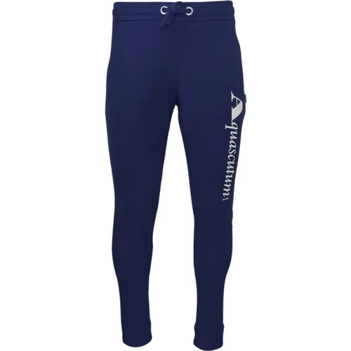 Sportliche Baumwoll-Sweatpants mit elastischem Bund - Aquascutum - Modalova