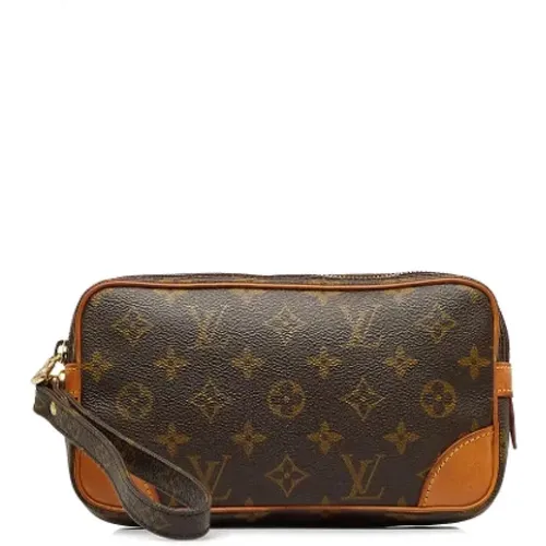 Pre-owned Leather louis-vuitton-bags , female, Sizes: ONE SIZE - Louis Vuitton Vintage - Modalova