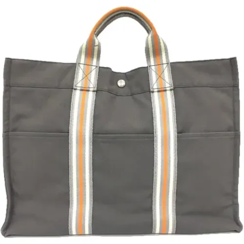 Pre-owned Canvas handbags , female, Sizes: ONE SIZE - Hermès Vintage - Modalova