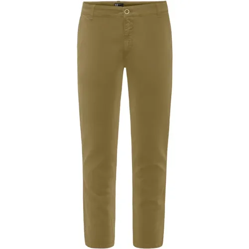 Trendige Slim Fit Chino Hose , Herren, Größe: W32 - BomBoogie - Modalova