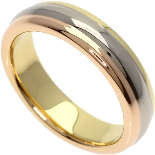 Pre-owned Gold rings , female, Sizes: ONE SIZE - Cartier Vintage - Modalova