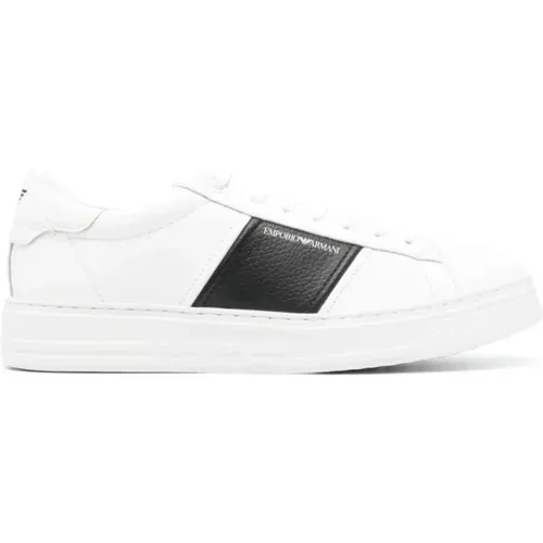 Weiße Sneakers Ss24 , Herren, Größe: 43 EU - Emporio Armani - Modalova
