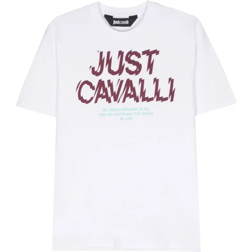 T-Shirts Polos for Men , male, Sizes: S, L, M, XL - Just Cavalli - Modalova