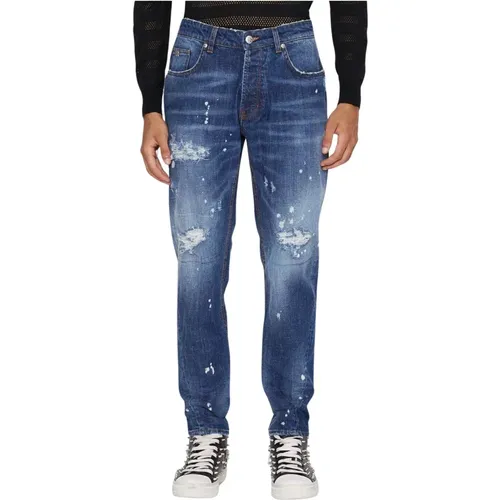 Slim-fit Jeans , Herren, Größe: W31 - John Richmond - Modalova