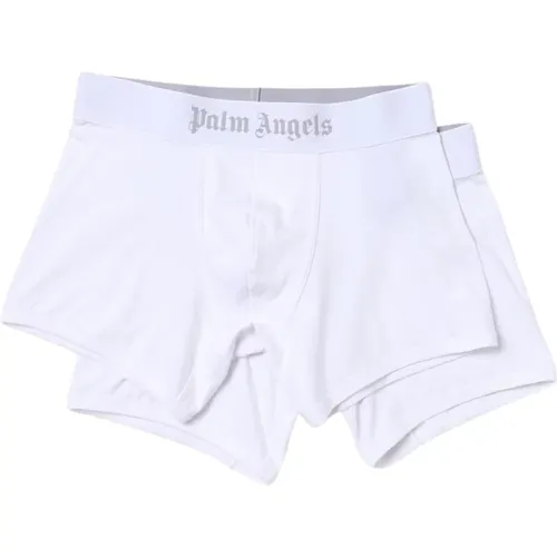 Bottoms, male, , Size: M Cotton Blend Underwear - Palm Angels - Modalova