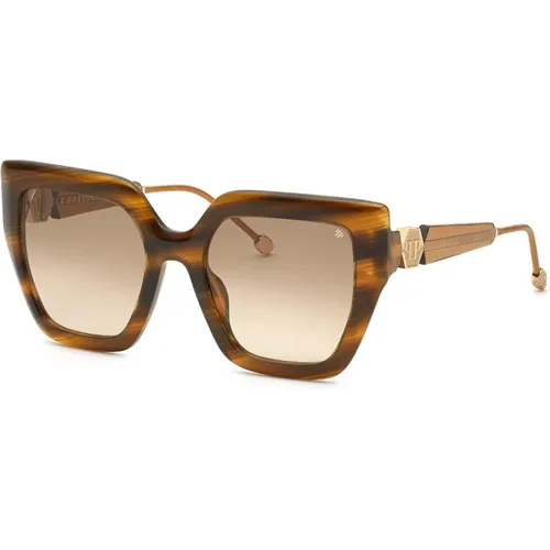 Sonnenbrille,Schwarze Schmetterlingssonnenbrille,Stylische Sonnenbrille Spp064S - Philipp Plein - Modalova