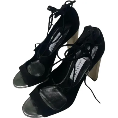Pre-owned Suede heels , female, Sizes: 5 UK - Jimmy Choo Pre-owned - Modalova