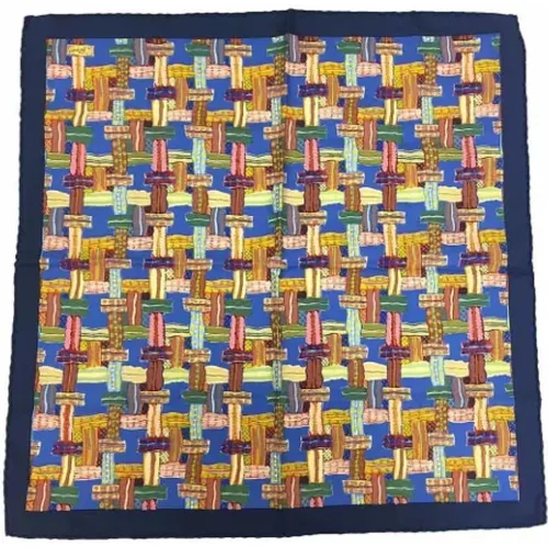 Pre-owned Scarves, female, , Size: ONE SIZE Pre-owned Silk scarves - Hermès Vintage - Modalova