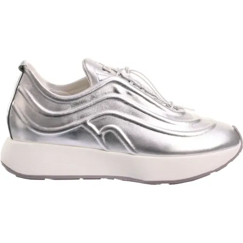 Silver Sneakers for Women , female, Sizes: 6 UK, 8 UK, 5 UK, 7 UK - Högl - Modalova