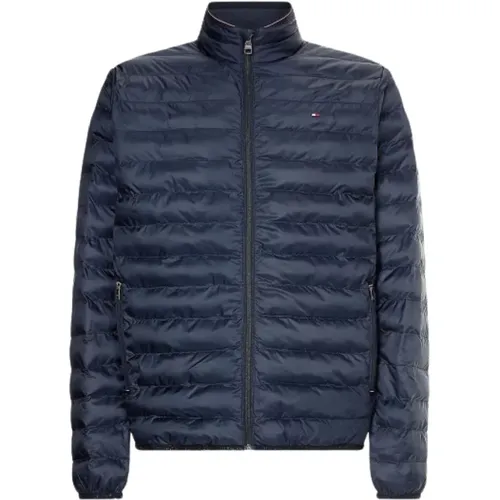 Recycelte Polyester Wüstenhimmel Pufferjacke , Herren, Größe: L - Tommy Hilfiger - Modalova